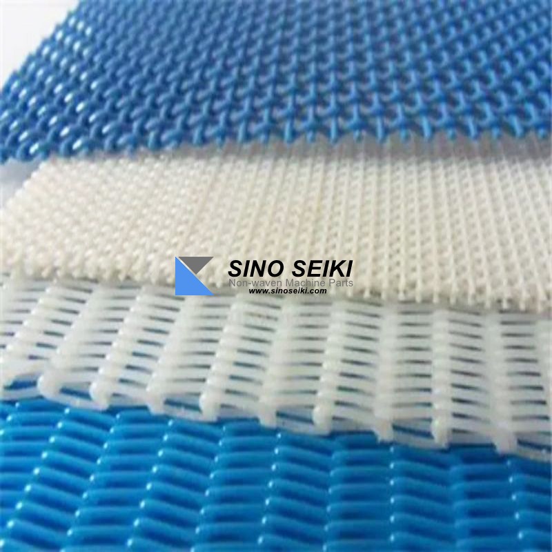 China produces polyester mesh belt with preferential factory price for the production of spunbonded melt blown nonwovens - copy