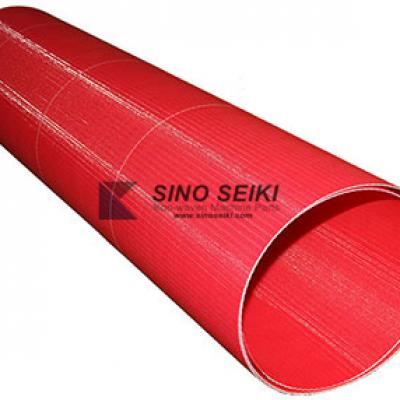 Polyester Plain Weave Mesh Conveyor Belts Linear Screen Cloth Conveyor Belts For Drying Mining